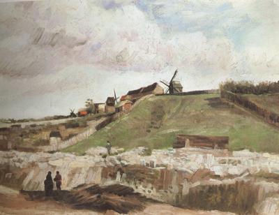 Vincent Van Gogh Montmartre:Quarry,the Mills (nn04) oil painting picture